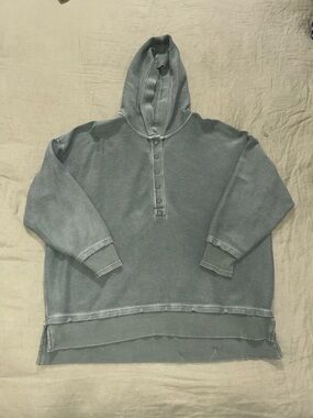 Ribbed sweatshirt